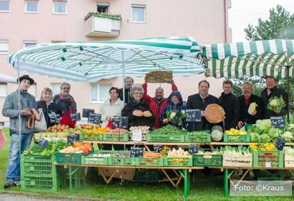 Wochenmarkt in der Kolonie